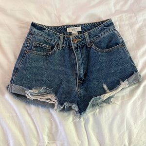 Jean shorts